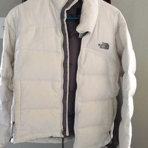 Down feather winter coat